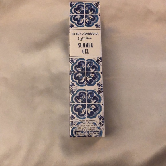Dolce & Gabbana Light Blue Summer Gel Pour Homme After Sun Fragrance Gel NIB - Picture 2 of 12